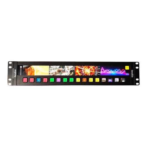 HMI con touch screen multitouch - DM-163GN-MBXR01 - Densitron Technologies - per rack / x86 / USB