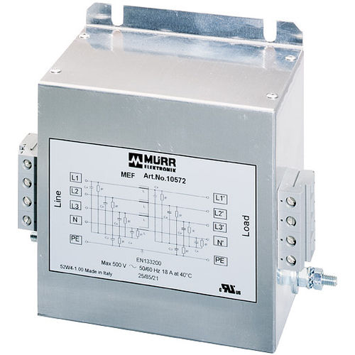 Filtro elettronico passa-basso - MEF series - MURRELEKTRONIK - attivo / trifase / con neutro per applicazioni