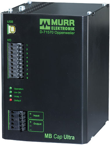 Modulo buffer per alimentazione elettrica DC su guida DIN - MB CAP ULTRA series - MURRELEKTRONIK