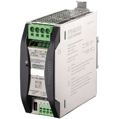 Modulo buffer per alimentazione elettrica DC su guida DIN - EMPARRO CAP series  - MURRELEKTRONIK