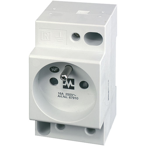 Presa elettrica su guida DIN - MSVD series  - MURRELEKTRONIK - da incasso