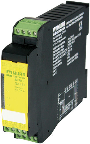 Relè di sicurezza di arresto di emergenza - MIRO SAFE+ SWITCH ECOA  - MURRELEKTRONIK - su guida DIN