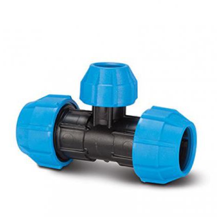 Raccordo idraulico - POLYPIPE - filettato / a T / in polipropilene