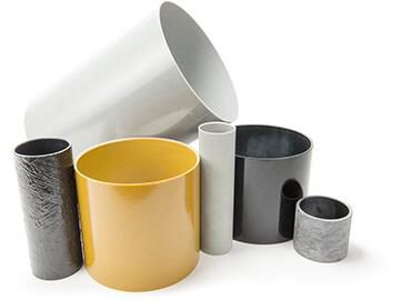Tubo rigido idraulico - POLYGON - pneumatico / composito / per cantiere di costruzione