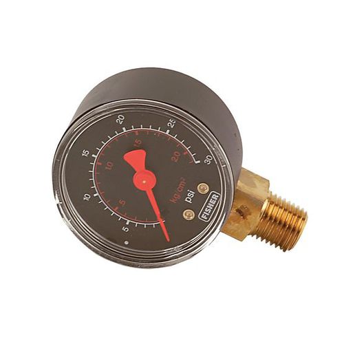Manometro differenziale - J5 series - FISHER REGULATORS - analogico / filettato / in plastica