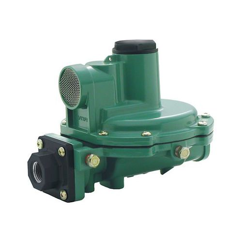 Regolatore e riduttore di pressione per gas - R series - FISHER REGULATORS - a membrana / bistadio / in acciaio inossidabile