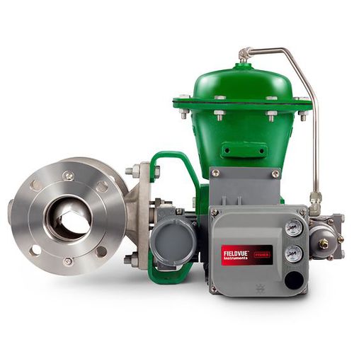 Attuatore per valvola pneumatico - 2052 - FISHER REGULATORS - a quarto di giro / a membrana / compatto