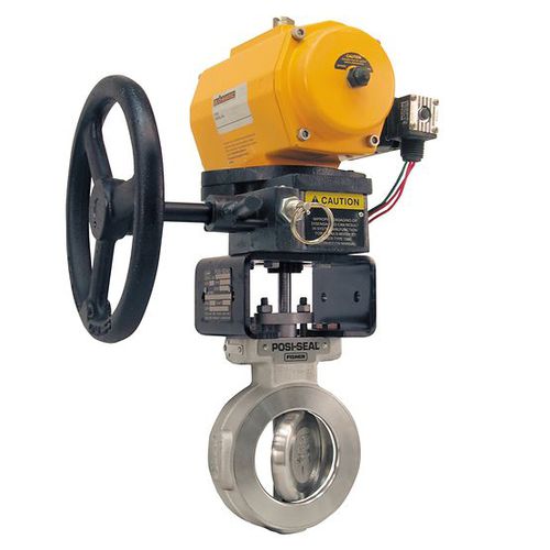 Attuatore per valvola manuale - 1080 - FISHER REGULATORS - rotativo / a vite senza fine / a doppio effetto