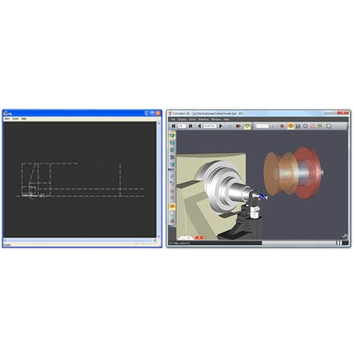 Software di movimento 3D - AMCore - ANCA Motion - per macchina CNC / Windows