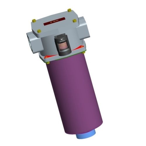 Filtro idraulico - VHF - Veljan Hydrair Limited - a cartuccia / per applicazioni idrauliche / in linea