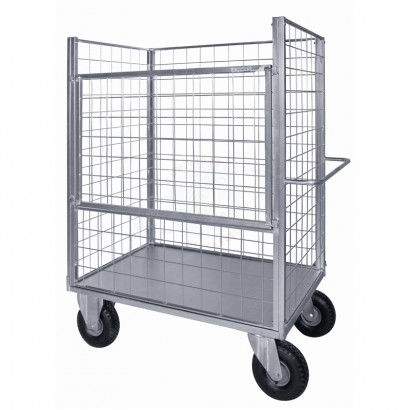 Carrello di stoccaggio - 078A - CARMECCANICA - in metallo / a piattaforma / con piattaforma a griglia