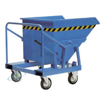 Benna ribaltabile per carrello - BBRE - CARMECCANICA - con ruote