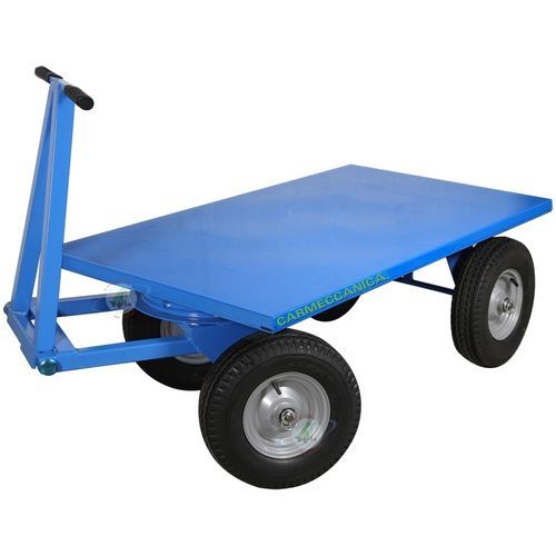 Rimorchio a pianale - 059 - CARMECCANICA - per magazzino / a 2 assi / trainato