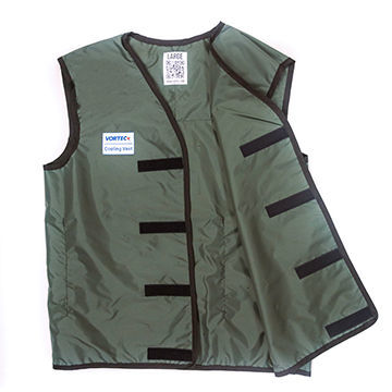 Gilet da lavoro - Vest-L	 - ITW Air Management - rinfrescante / in tessuto / verde
