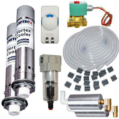 Raffreddatore d'aria - Vortex 7975 - ITW Air Management - per armadietto / compatto / elettrico
