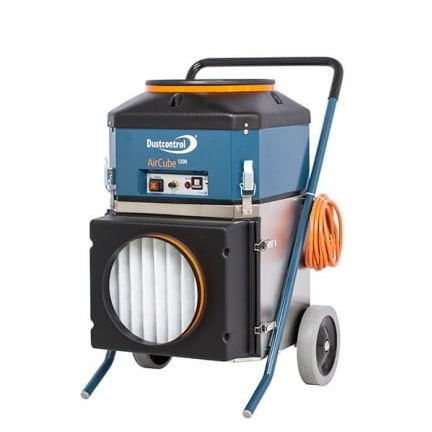 Purificatore d'aria mobile - DC AirCube 1200 - Dustcontrol AB - con filtro / con filtri HEPA / industriale