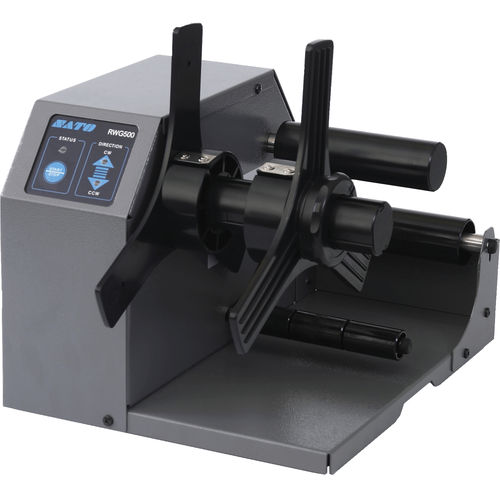 Avvolgitore-svolgitore per etichette - RWG500 - SATO America - automatico / a rulli