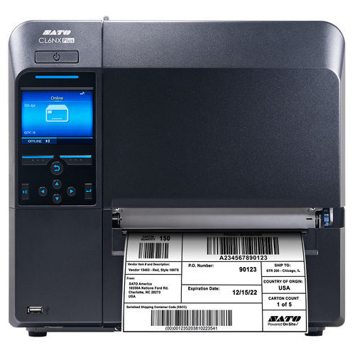 Stampante per etichette a trasferimento termico - CL6NX Plus series - SATO America - da ufficio / con scrittori RFID / con lettori di codice a barre