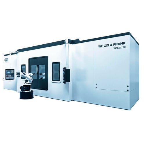 Macchina transfer rotante - WITZIG & FRANK TRIFLEX 5X - FFG Europe & Americas - CNC / 6 posizioni / multimandrino