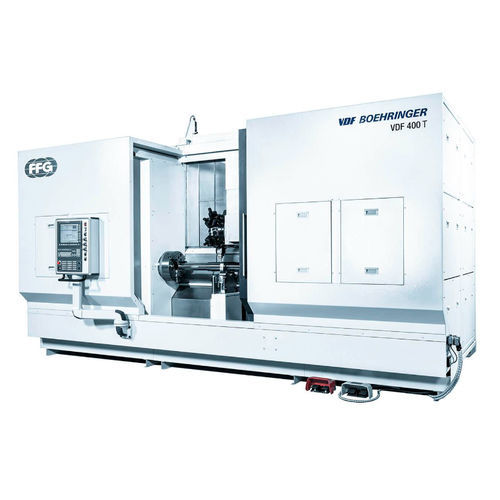 Centro di tornitura-fresatura CNC - VDF BOEHRINGER VDF T/TM - FFG Europe & Americas - orizzontale / per lavorazione meccanica pesante / per l'industria automobilistica