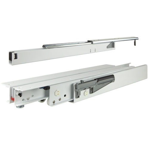 Slitta a estensione totale - FR 777.ECD - Fulterer - a rulli / per cassetto / in acciaio