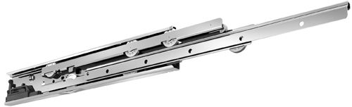 Slitta telescopica - FR 785.ECD - Fulterer - a estensione totale / per cassetto / in acciaio zincato