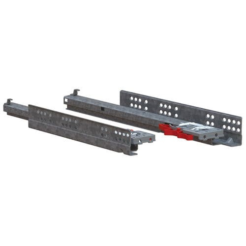 Slitta a estensione totale - FR 3002 - Fulterer - telescopica / per cassetto / in acciaio galvanizzato