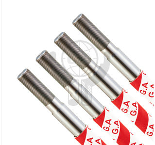 Barra di acciaio inossidabile - Golden Asia Industrial Co., Ltd. - in cromo / forato