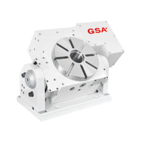 Tavola rotante manuale - CNCMT-200 - GSA TECHNOLOGY - inclinabile / per fresatura / CNC