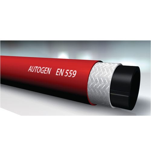Tubo flessibile per acetilene - AUTOGEN ROT - HANSA FLEX AG - per gas / in gomma sintetica / liscio