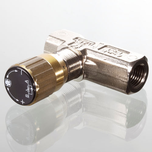 Valvola di ritegno a sfera - DRV 1700 series - HANSA FLEX AG - d'olio combustibile / filettata / di strozzamento