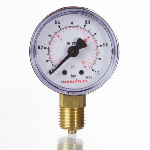 Manometro differenziale - RMM 40 series - HANSA FLEX AG - con quadrante / filettato / a tubo Bourdon