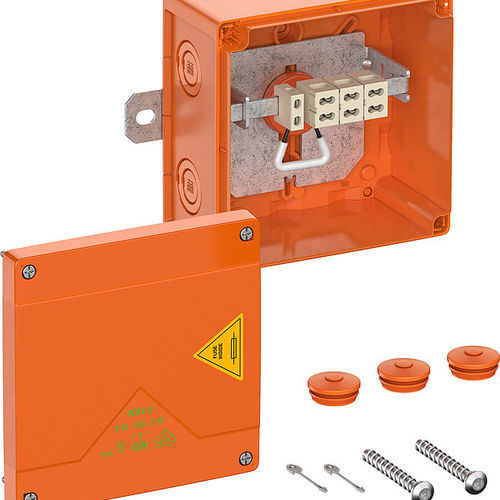 Scatola di derivazione da parete - WKE 4 - 3/3 x 6² 1SB - Spelsberg - senza alogeni / resistente al fuoco / resistente alle intemperie