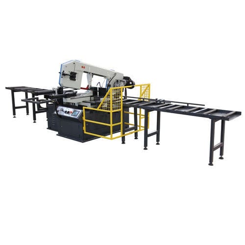 Segatrice a nastro - BS-460GB - Tengzhou Tri-Union Machinery Co., Ltd. - orizzontale / per metalli / semiautomatica