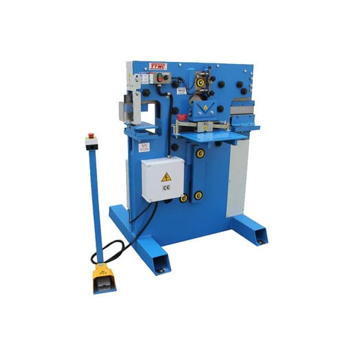 Punzonatrice-cesoia manuale - M55 - Tengzhou Tri-Union Machinery Co., Ltd. - elettrica / per barre / per lamiere
