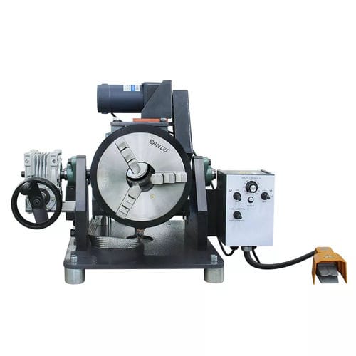Posizionatore di saldatura a motore - WP-100T  - Tengzhou Tri-Union Machinery Co., Ltd. - rotativo / 2 assi