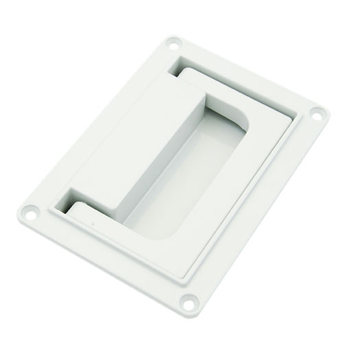 Impugnatura estraibile - WDS 8539 series - WDS Component Parts - per porta / in alluminio / rettangolare