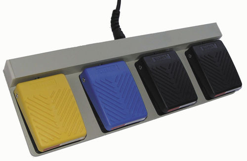 Interruttori a pedale di comando - FS-81-SP(4-PEDAL) - SUNS - elettrico / ad azione momentanea / 4 pedali