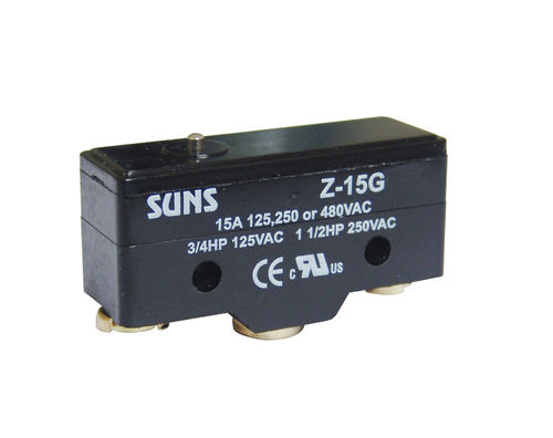 Micro-interruttore a molla - Z-15G - SUNS - unipolare / industriale / per uso generale