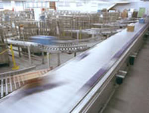 Smistatore automatizzato - 165 m/min - Daifuku webb - di casse / shoe sorter