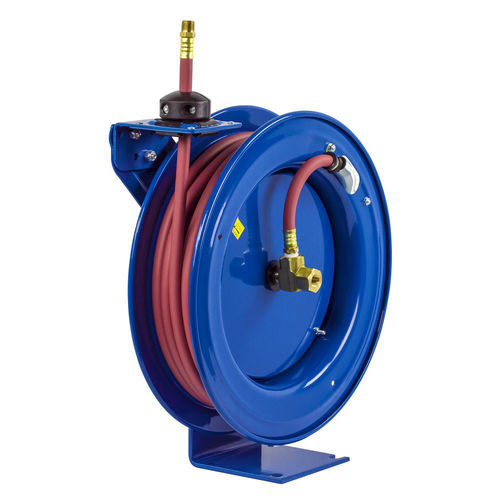 Avvolgitore per tubo - P series  - Coxreels - a richiamo automatico / per cantiere di costruzione / fisso
