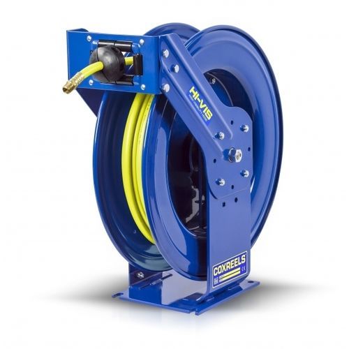 Avvolgitore per tubo - T HI-VIS SERIES - Coxreels - per cavo elettrico / per cavi di messa a terra / a richiamo automatico
