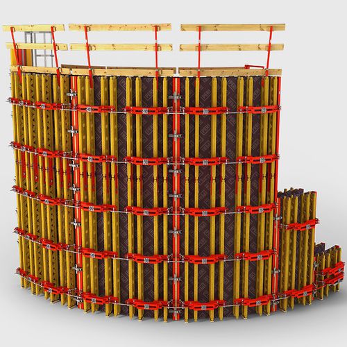 Cassaforma circolare - RUNDFLEX - PERI - di pareti