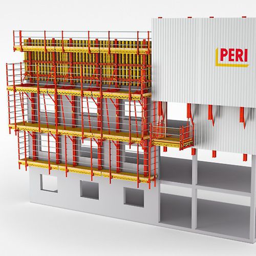 Cassaforma a ripresa - RCS - PERI - di pareti / per solai