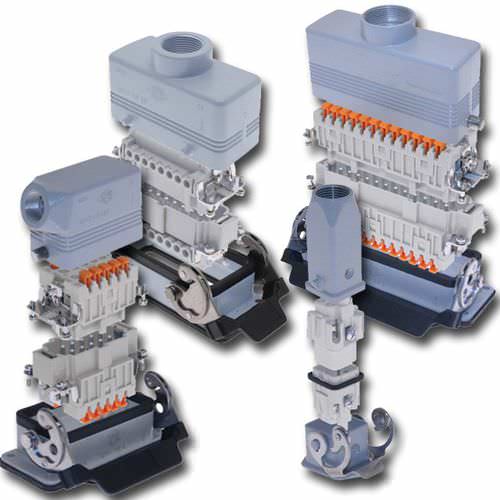 Connettore RF - MQLS-16IO25   - Mencom Corporation - rettangolare / femmina / maschio
