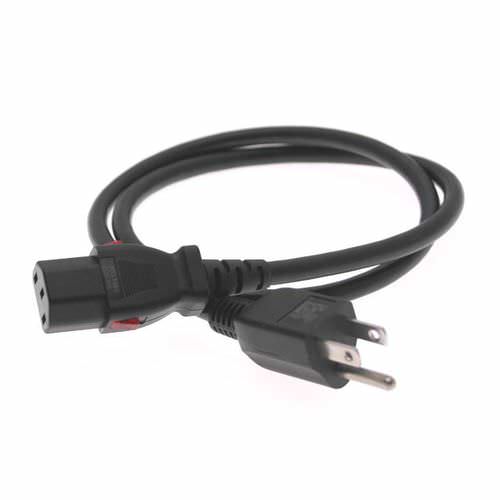 Cavo di rete con spina - D-515-C13L-03 - Mencom Corporation