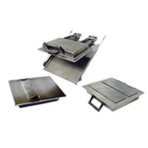 Piastra magnetica per smistamento metalli - BUNTING - rettangolare / in ceramica