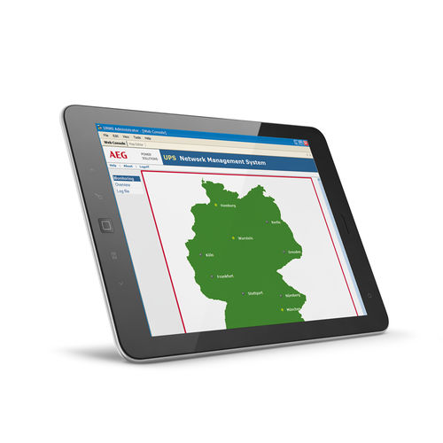 Software di gestione - UNMS II - AEG Power Solutions - di statistica / di supervisione / di regolazione