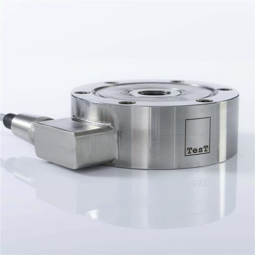 Trasduttore di forza di trazione-compressione - 301  - TesT GmbH - tipo pancake / per taratura / ad alta precisione