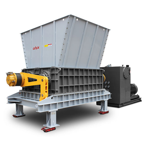 Trituratore primario - TS series - Genox Recycling Tech (China) Co., Ltd. - a 2 alberi / per rifiuti / per scarti industriali